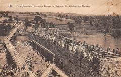 L'Isle Jourdain - Barrage De Chardes - Vue Generale Des Travaux à L'Isle-Jourdain