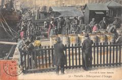 Marseille - Debarquement D'Oranges à Marseille