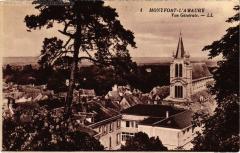 Montfort l'Amaury vue generale à Montfort-l'Amaury