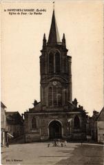 Montfort l'Amaury Eglise de Face à Montfort-l'Amaury