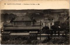 St Cyr l'Ecole panorama et la gare