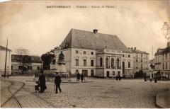 St Germain Theatre Statue de Thiers