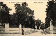St Germain Rue de l'Orangerie
