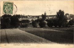 Vouvray vue generale à Vouvray