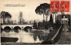 Preuilly Abreuvoir du Moulin et le Pont