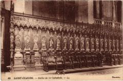 St Claude Stalles de la Cathedrale
