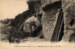 Vouvray Habitations dans le rocher à Vouvray