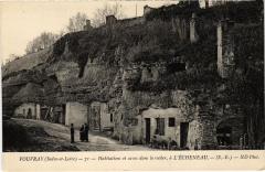Vouvray Habitations dans le rocher à Vouvray