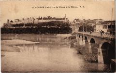 Chinon la Vienne et le Chateau à Chinon
