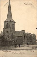 Malansac Eglise et le Calvaire