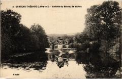 CHateau Thebaud Arrivee du Bateau de Vertou à Vertou