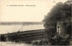 Le Cellier vue sur la Loire au Cellier