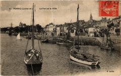 Pornic le Port et la Ville à Pornic