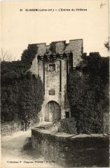 Clisson entree du chateau à Clisson
