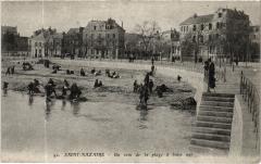 St Nazaire un coin de la plage a basse mer -
													44 Loire Atlantique
												