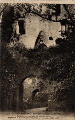 Clisson interieur du Donjon du Chateau à Clisson