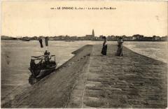 Le Croisic la Jetee de Pen Bron au Croisic