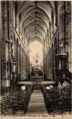 Guerande interieur de l'eglise -
													44 Loire Atlantique
												
