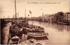 Le Croisic vue generale du port au Croisic