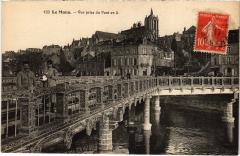 Le Mans Vue prise du Pont en X France au Mans