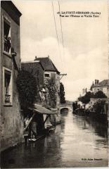 La Ferte-Bernard Vue sur l'Huisne et Vieille Tour France -
													72 Sarthe
												