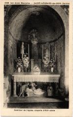 Saint-Leonard-des-Bois Interieur de l'Eglise France