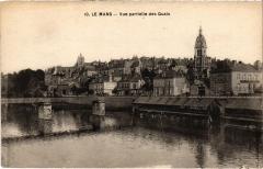 Le Mans Vue Partielle des Quais France au Mans