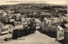 La Ferte-Bernard Place de la Republique France