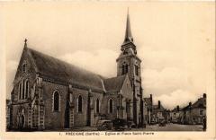 Precigne Place Saint-Pierre - Eglise France