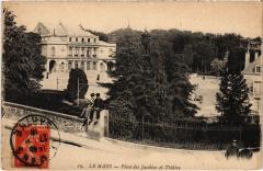 Le Mans Place des Jacobins et Theatre France au Mans
