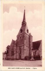 Saint-Cosme-de-Vair Eglise France