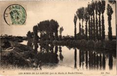 Bords de la sarthe pres du Moulin de Bouche-l'Husine France -
													72 Sarthe
												