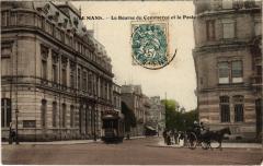 Le Mans La Bourse du Commerce et la Poste France au Mans