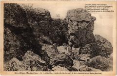 La Roche - Route de Saint-Ceneri a Saint-Leonard-des-Bois France