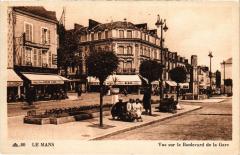 Le Mans Vue sur le Boulevard de la Gare France au Mans