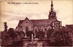 Parce Le Monument et l'Eglise France -
													72 Sarthe
												