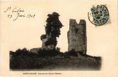 Saint-Calais Ruines du Vieux Chateau France à Saint-Calais