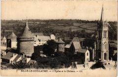 Sille-le-Guillaume L'Eglise et le Chateau France