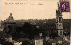 Sille-le-Guillaume Chateau - Eglise France