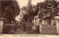 Parigne-le-Polin La Grille et l'Avenue Principale France