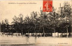 Mamers Promenade Place de la Republique France à Mamers
