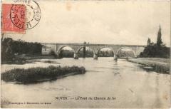 Noyen Le Pont du Chemin de fer France -
													72 Sarthe
												