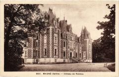 Maigne Chateau de Resteau France