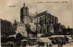 Le Mans Abside de la Cathedrale France au Mans