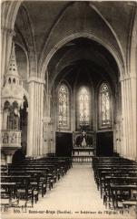 Besse-sur-Braye Interieur de l'Eglise France -
													72 Sarthe
												