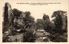 Brulon Ruines du Chateau de l'Isle-sous-Brulon France