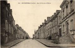 Bonnetable Rue Saint-Nicolas - Mairie France