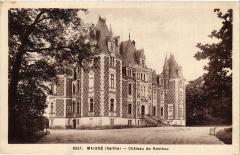 Maigne Chateau de Resteau France
