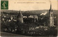 Sille-le-Guillaume L'Eglise et le Chateau France -
													72 Sarthe
												