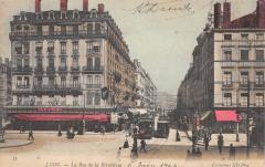 Lyon - La Rue De La Republique à Lyon